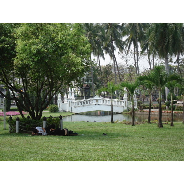 รูปถ่าย ไทย(Thailand) เชียงใหม่(Chiang Mai) ข้างในคุเมืองเชียงใหม่(Inside Canal) สวนบวกหาด(Buak Had Park) 2006-04 26