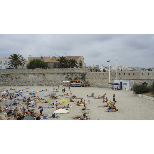 รูปถ่าย ฝรั่งเศส(France) อองทีป(Antibes) หาดลากราแว็ต(Plage de la Gravette) 2007-08 2