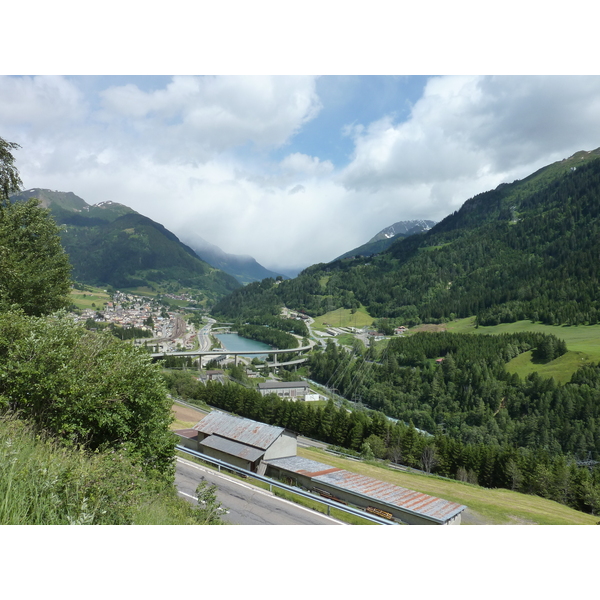 รูปถ่าย สวิสเซอร์แลนด์(Switzerland) ช่องเขากอตธาร์ด(Gotthard Pass) 2009-06 4