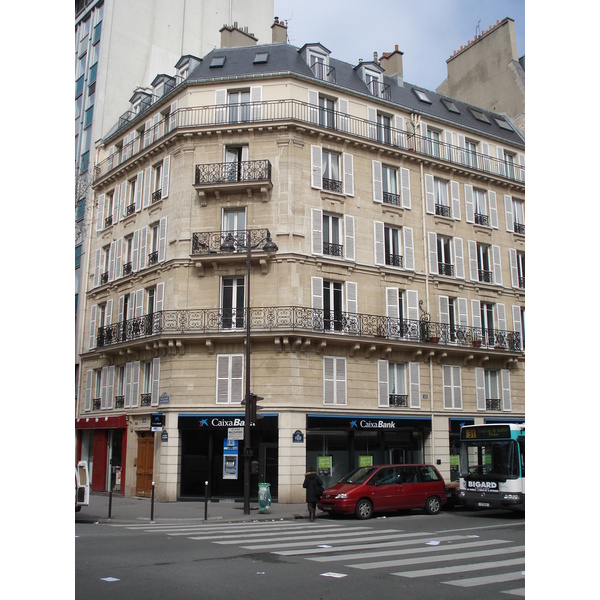 รูปถ่าย ฝรั่งเศส(France) ปารีส(Paris) บูเลอวาร์ด  มาเลแอร์บ(Boulevard Malesherbes) 2006-03 16