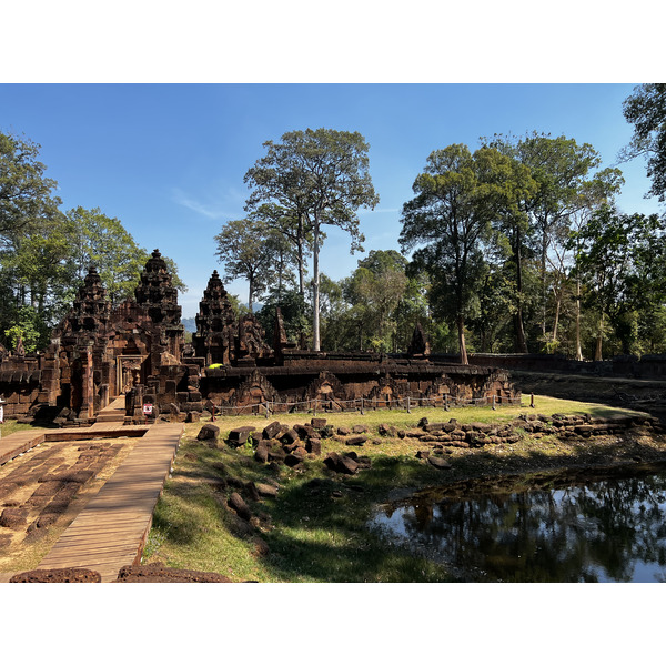 รูปถ่าย กัมพูชา(Cambodia) เสียมราฐ(Siem Reap) ปราสาทบันทายศรี(Banteay Srei) 2023-01 26