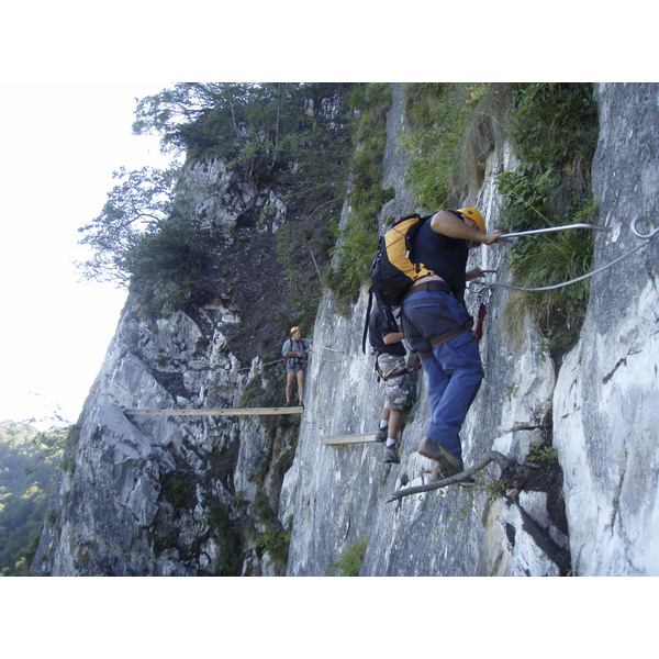 รูปถ่าย ฝรั่งเศส(France) วิคเดสโซ(Vicdessos) เส้นทางปีนผาเวียแฟร์ราตาด้านเหนือ(Via Ferrata North) 2007-08 20