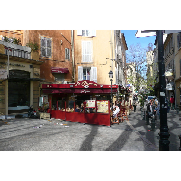 รูปถ่าย ฝรั่งเศส(France) แอ็กซ์-อ็อง-โพรว็องส์(Aix en Provence) จัตุรัสนายพลเดอโกล(Place du General de Gaulle) 2008-04 7
