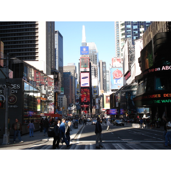 รูปถ่าย สหรัฐอเมริกา(United States) นิวยอร์ก(New York) ไทม์สแควร์(Times Square) 2006-03 39
