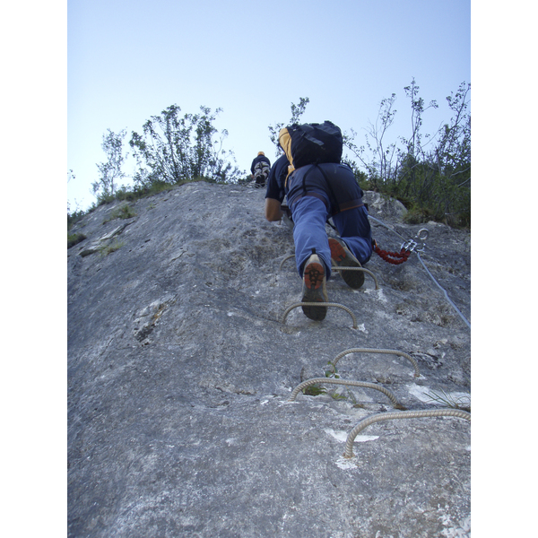 รูปถ่าย ฝรั่งเศส(France) วิคเดสโซ(Vicdessos) เส้นทางปีนผาเวียแฟร์ราตาด้านเหนือ(Via Ferrata North) 2007-08 24