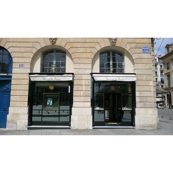 รูปถ่าย ฝรั่งเศส(France) ปารีส(Paris) จัตุรัสว็องโดม(Place Vendome) 2007-07 74