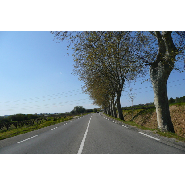 รูปถ่าย ฝรั่งเศส(France) โพรว็องส์(Provence) ถนนไปอาเลส(road to Ales) 2008-04 1