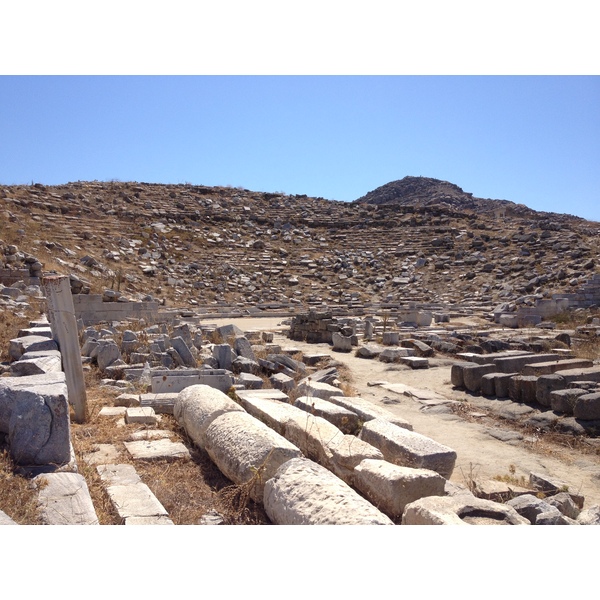 รูปถ่าย กรีก(Greece) เกาะดีลอส(Delos) 2014-07 31
