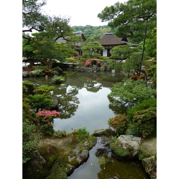 รูปถ่าย ญี่ปุ่น(Japan) เกียวโต(Kyoto) วัดกินกะกุจิ (ศาลาเงิน)(Ginkakuji Temple(Silver Pavilion)) 2010-06 28