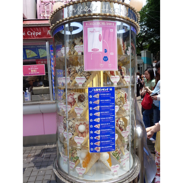 รูปถ่าย ญี่ปุ่น(Japan) โตเกียว(Tokyo) ถนนทาเคชิตะ(Takeshita Street) 2010-06 20