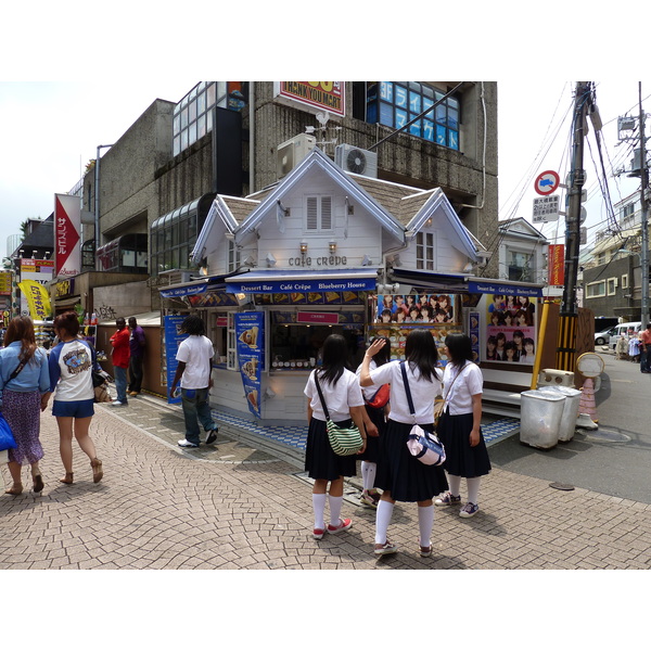 รูปถ่าย ญี่ปุ่น(Japan) โตเกียว(Tokyo) ถนนทาเคชิตะ(Takeshita Street) 2010-06 16
