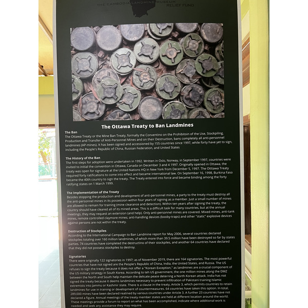 รูปถ่าย กัมพูชา(Cambodia) เสียมราฐ(Siem Reap) พิพิธภัณฑ์กับระเบิดกัมพูชา(Cambodia Landmine Museum) 2023-01 17