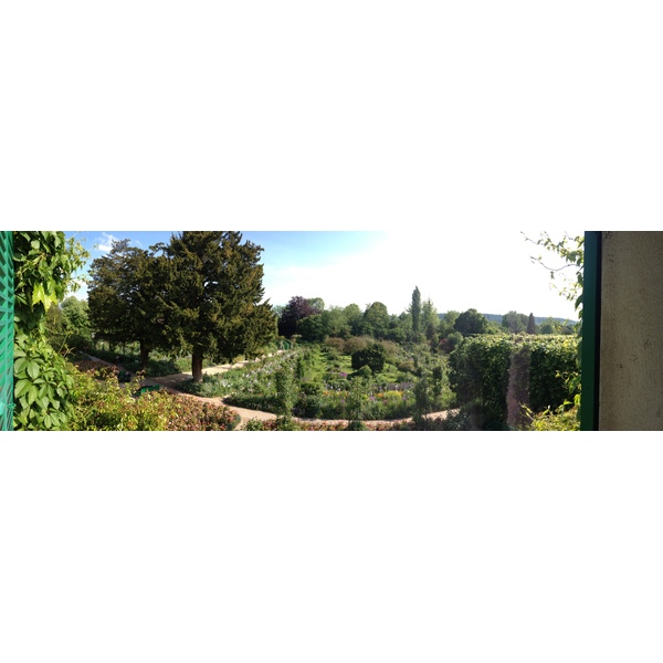 รูปถ่าย ฝรั่งเศส(France) ฌีแวร์นี(Giverny) ภาพพาโนรามา(Pano) 2013-06 1