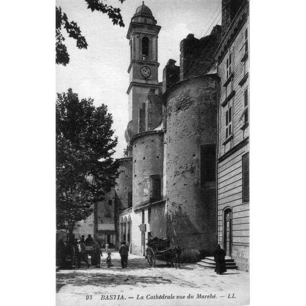 รูปถ่าย ฝรั่งเศส(France) คอร์สิคา(Corsica) โปสการ์ดเก่า(Old Postcards) บาสเทีย(Bastia) 1900-01 153