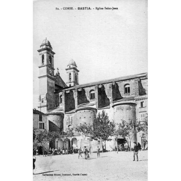 รูปถ่าย ฝรั่งเศส(France) คอร์สิคา(Corsica) โปสการ์ดเก่า(Old Postcards) บาสเทีย(Bastia) 1900-01 173