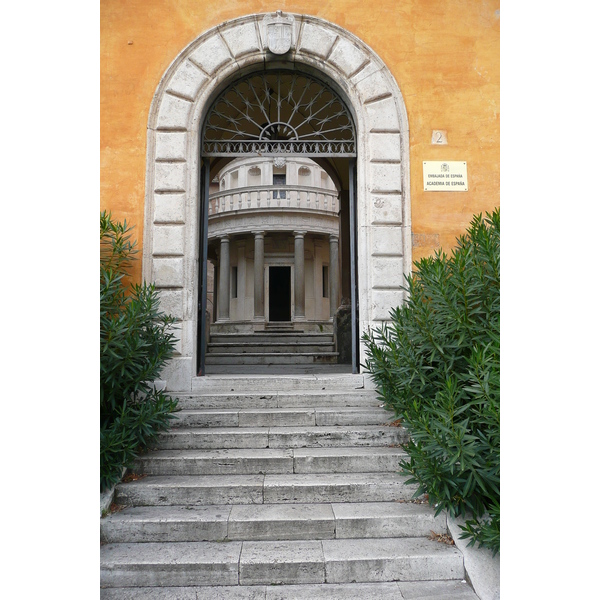 รูปถ่าย อิตาลี(Italy) โรม(Rome) ถนนการีบัลดี(Via Garibaldi) 2007-11 38