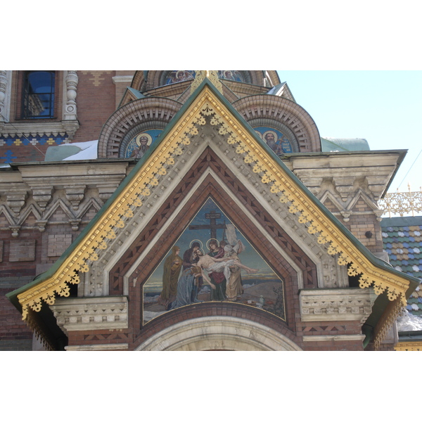 รูปถ่าย รัสเซีย(Russia) เซนต์ปีเตอร์สเบิร์ก(St Petersburg) มหาวิหารหยดเลือด(Church of the Savior on Blood) 2006-03 9