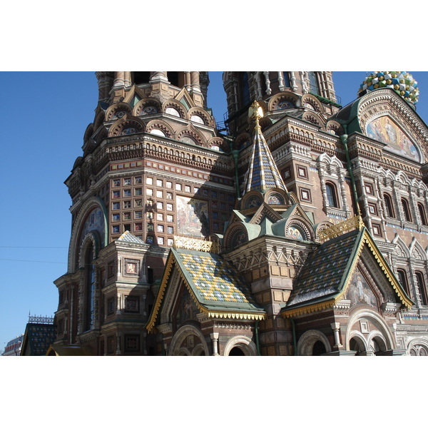รูปถ่าย รัสเซีย(Russia) เซนต์ปีเตอร์สเบิร์ก(St Petersburg) มหาวิหารหยดเลือด(Church of the Savior on Blood) 2006-03 22