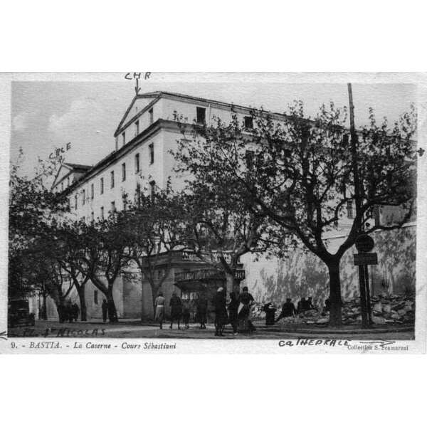 รูปถ่าย ฝรั่งเศส(France) คอร์สิคา(Corsica) โปสการ์ดเก่า(Old Postcards) บาสเทีย(Bastia) 1900-01 11