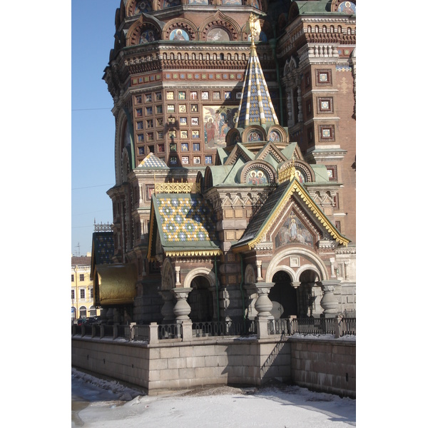 รูปถ่าย รัสเซีย(Russia) เซนต์ปีเตอร์สเบิร์ก(St Petersburg) มหาวิหารหยดเลือด(Church of the Savior on Blood) 2006-03 18