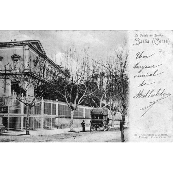 รูปถ่าย ฝรั่งเศส(France) คอร์สิคา(Corsica) โปสการ์ดเก่า(Old Postcards) บาสเทีย(Bastia) 1900-01 166