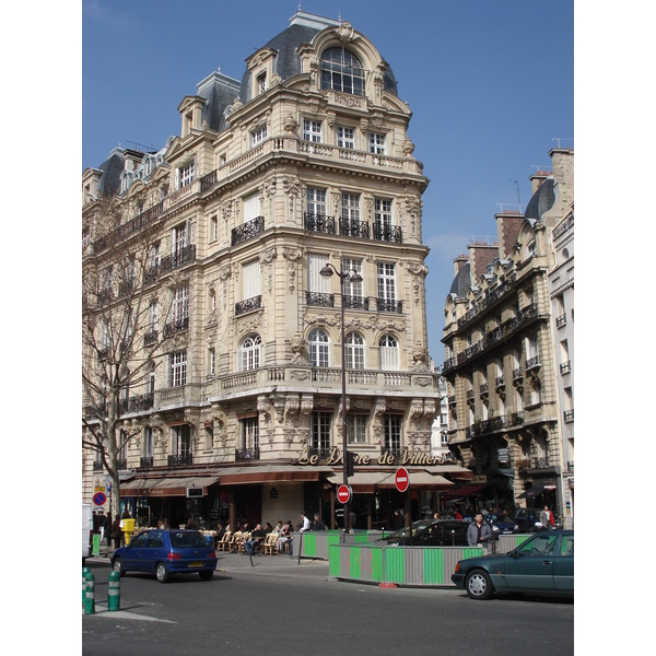 รูปถ่าย ฝรั่งเศส(France) ปารีส(Paris) คุ้มที่ 17 (17th Arrondissement) ถนนกูร์แซล(Boulevard de Courcelles) 2006-03 21
