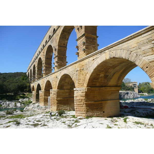 รูปถ่าย ฝรั่งเศส(France) สะพานปงดูการ์(Pont du Gard) 2008-04 40