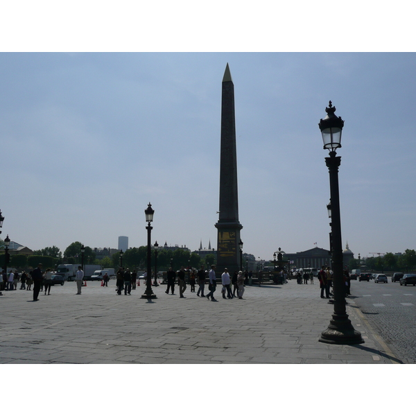รูปถ่าย ฝรั่งเศส(France) ปารีส(Paris) จัตุรัสกงกอร์ด(La Concorde) 2007-05 18
