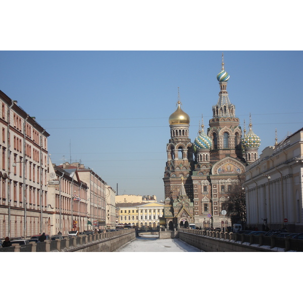 รูปถ่าย รัสเซีย(Russia) เซนต์ปีเตอร์สเบิร์ก(St Petersburg) มหาวิหารหยดเลือด(Church of the Savior on Blood) 2006-03 19