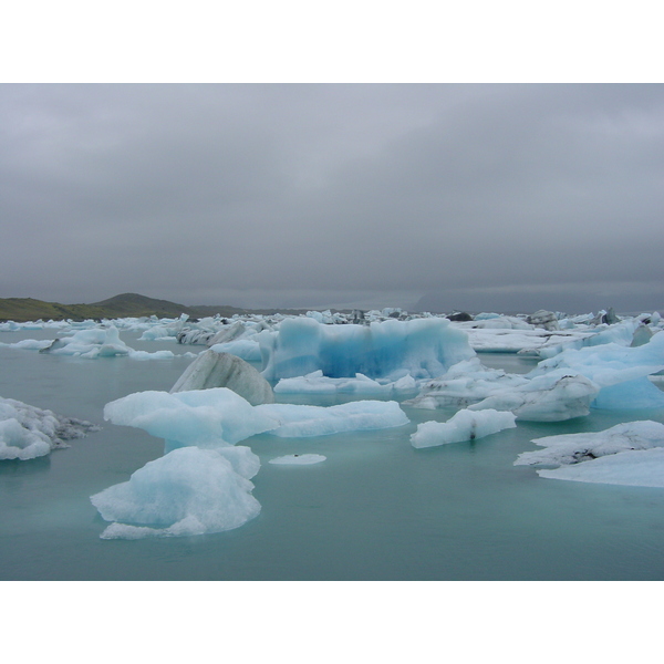 รูปถ่าย ไอซ์แลนด์(Iceland) โจกูลซาร์ลง(Jokulsarlon) 2003-06 14