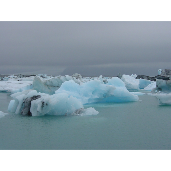 รูปถ่าย ไอซ์แลนด์(Iceland) โจกูลซาร์ลง(Jokulsarlon) 2003-06 15