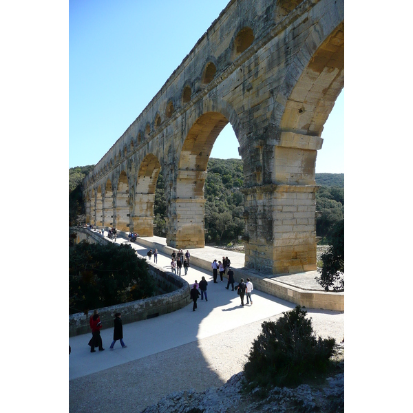 รูปถ่าย ฝรั่งเศส(France) สะพานปงดูการ์(Pont du Gard) 2008-04 88