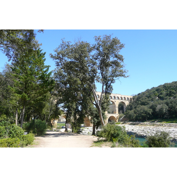 รูปถ่าย ฝรั่งเศส(France) สะพานปงดูการ์(Pont du Gard) 2008-04 16