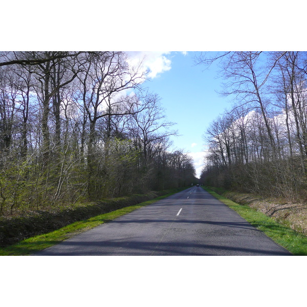 รูปถ่าย ฝรั่งเศส(France) อ็องบวซ(Amboise) ถนนจากเชอนงโซไปอ็องบวซ(Chenonceau to Amboise road) 2008-04 16