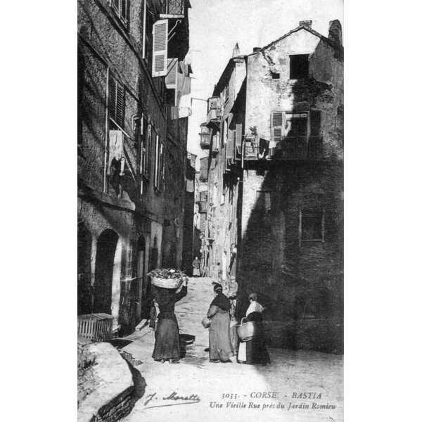 รูปถ่าย ฝรั่งเศส(France) คอร์สิคา(Corsica) โปสการ์ดเก่า(Old Postcards) บาสเทีย(Bastia) 1900-01 108