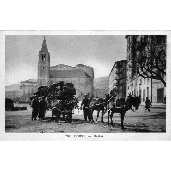 รูปถ่าย ฝรั่งเศส(France) คอร์สิคา(Corsica) โปสการ์ดเก่า(Old Postcards) บาสเทีย(Bastia) 1900-01 105