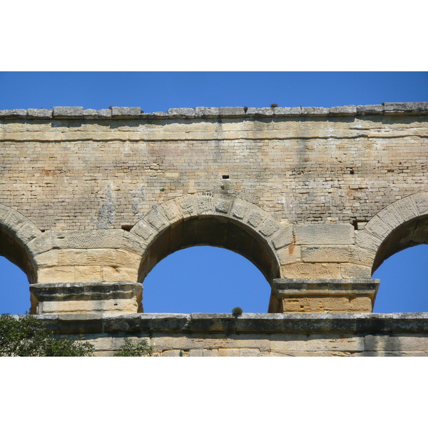 รูปถ่าย ฝรั่งเศส(France) สะพานปงดูการ์(Pont du Gard) 2008-04 14