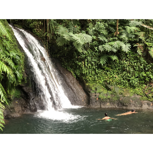 รูปถ่าย กวาเดอลูป(Guadeloupe) น้ำตกกุ้งเครย์ฟิช(Cascade aux ecrevisses) 2021-02 9
