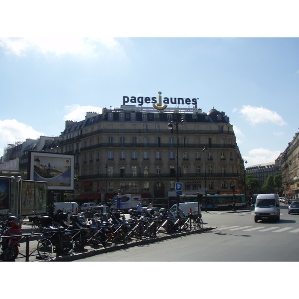รูปถ่าย ฝรั่งเศส(France) ปารีส(Paris) สถานีรถไฟแซ็ง-ลาซาร์(Gare St Lazare) 2007-07 18