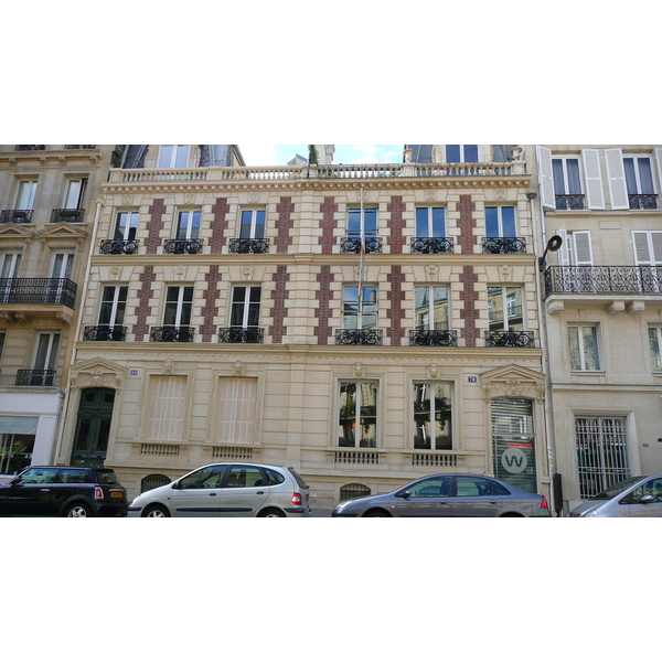 รูปถ่าย ฝรั่งเศส(France) ปารีส(Paris) คุ้มที่ 17 (17th Arrondissement) ถนนฌูฟรัว-ดาบ็อง(Rue Jouffroy d'Abbans) 2007-05 30