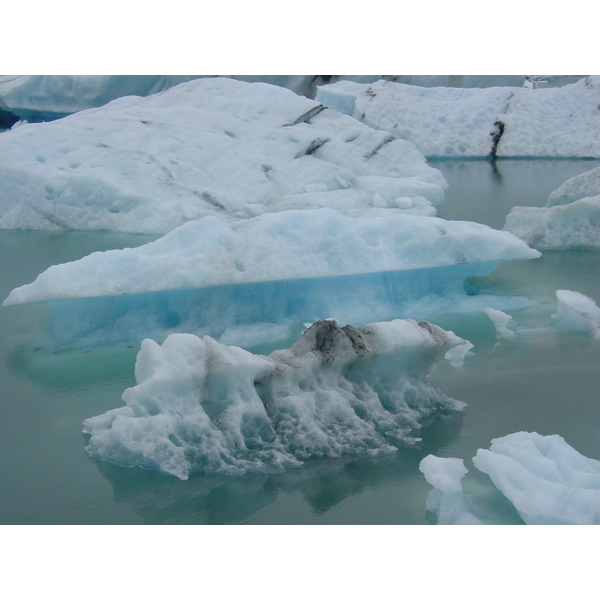 รูปถ่าย ไอซ์แลนด์(Iceland) โจกูลซาร์ลง(Jokulsarlon) 2003-06 27