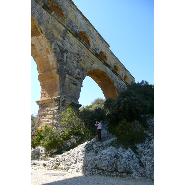 รูปถ่าย ฝรั่งเศส(France) สะพานปงดูการ์(Pont du Gard) 2008-04 81