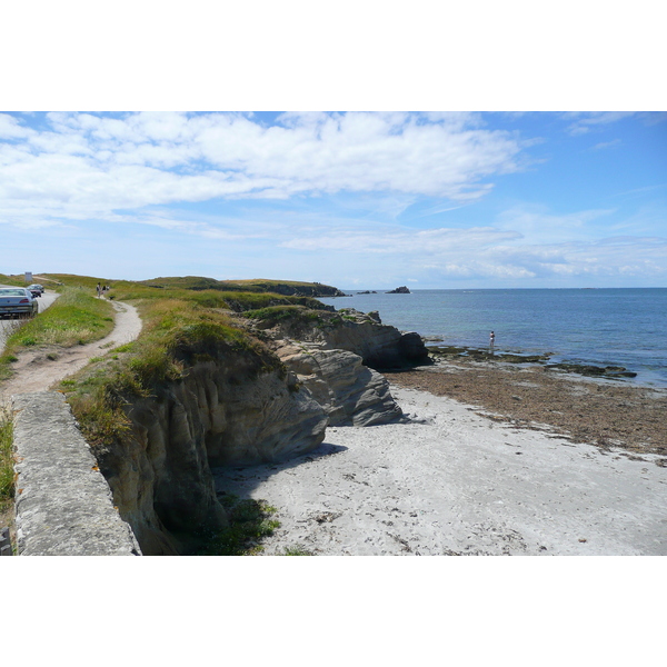 รูปถ่าย ฝรั่งเศส(France) คาบสมุทรกีเบอรง(Quiberon peninsula) แหลมแปร์โช(Pointe du Percho) 2008-07 25