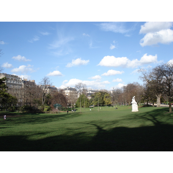 รูปถ่าย ฝรั่งเศส(France) ปารีส(Paris) สวนมงโซ(Monceau Garden) 2006-03 6