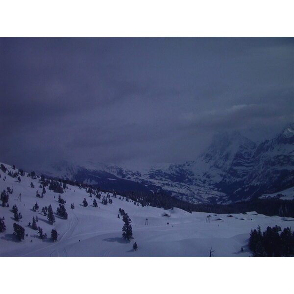 รูปถ่าย สวิสเซอร์แลนด์(Switzerland) กรินเดลวัลด์(Grindelwald) 1999-04 5