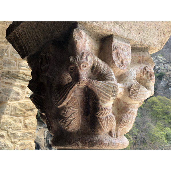 รูปถ่าย ฝรั่งเศส(France) แอบบีแซ็งมาร์แต็งดูกานีกู(Abbaye Saint Martin du Canigou) 2018-04 50