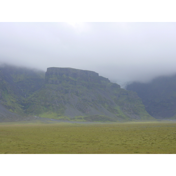 รูปถ่าย ไอซ์แลนด์(Iceland) สกาตาเฟลส์โจกูล(Skaftafellsjokull) 2003-06 9