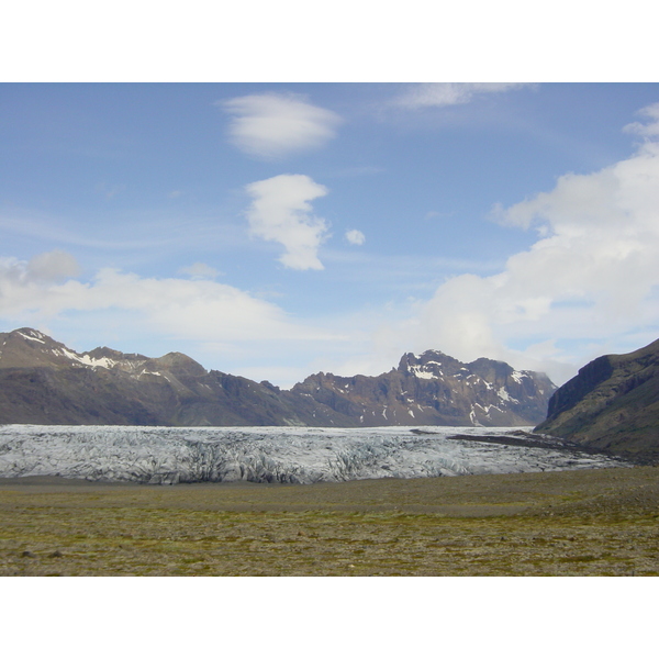 รูปถ่าย ไอซ์แลนด์(Iceland) สกาตาเฟลส์โจกูล(Skaftafellsjokull) 2003-06 8