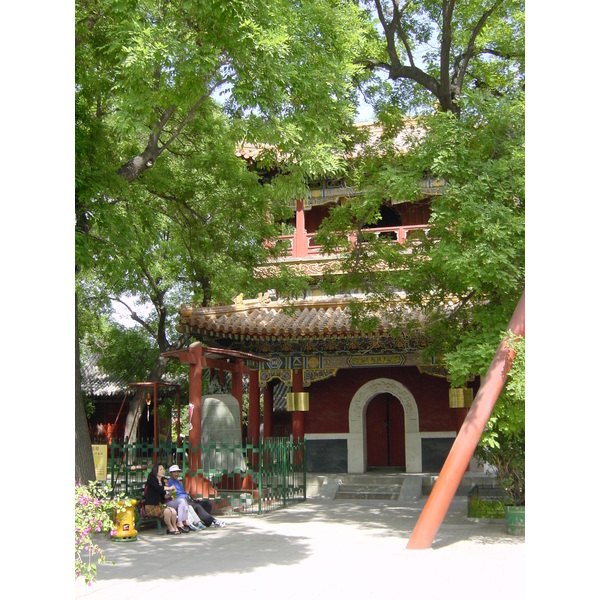 รูปถ่าย จีน(China) ปักกิ่ง(Beijing) สวนสาธารณะจิ่งซาน(Beihai Park) 2002-05 52