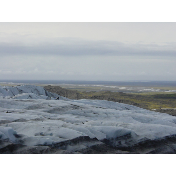 รูปถ่าย ไอซ์แลนด์(Iceland) สกาตาเฟลส์โจกูล(Skaftafellsjokull) 2003-06 7